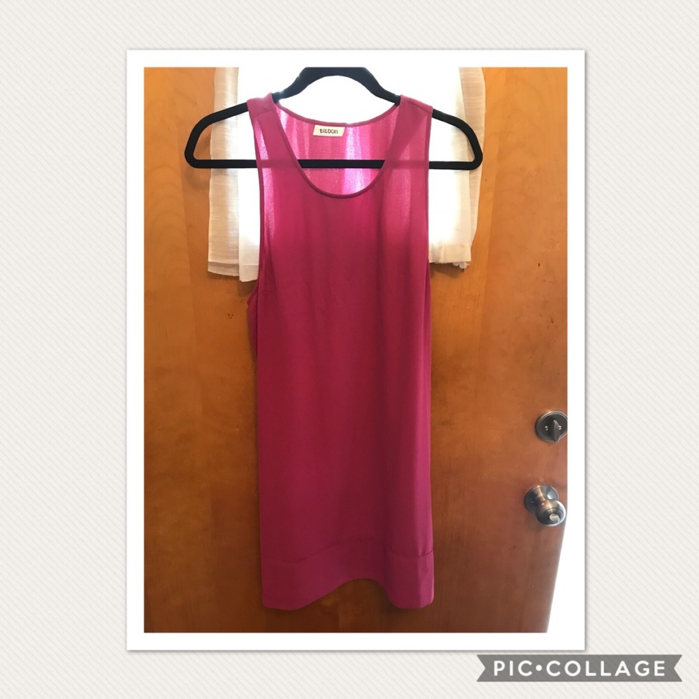 Short pink dress